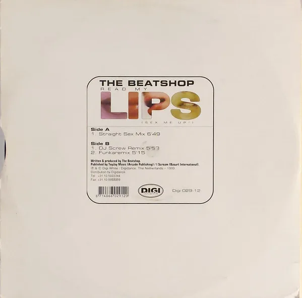 Album cover for Read My Lips (Sex Me Up!) by Beatshop, The