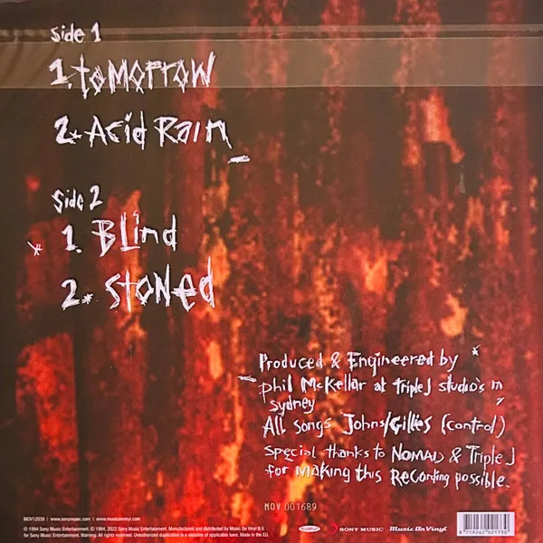 Album cover for Tomorrow by Silverchair