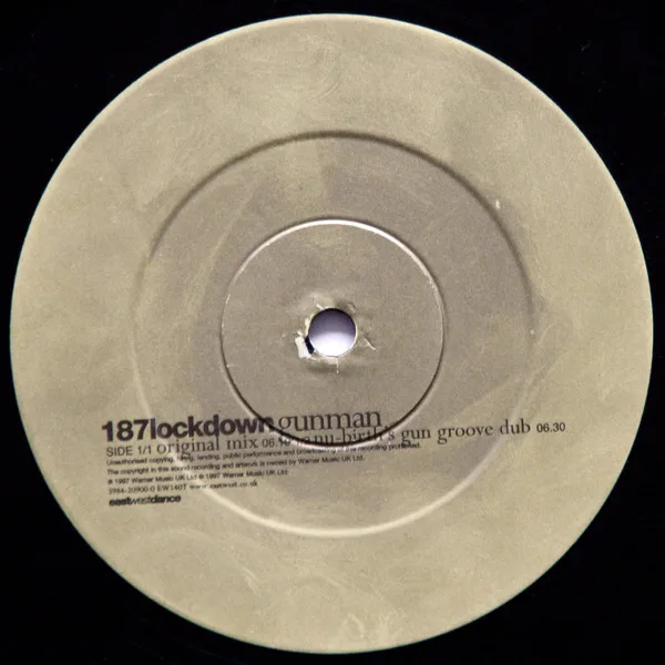 Album cover for Gunman by 187 Lockdown