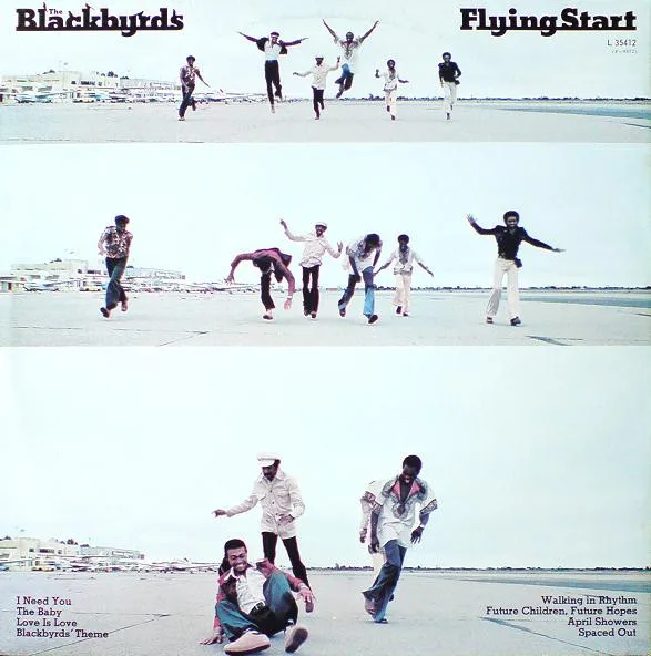 Album cover for Flying Start by Blackbyrds, The