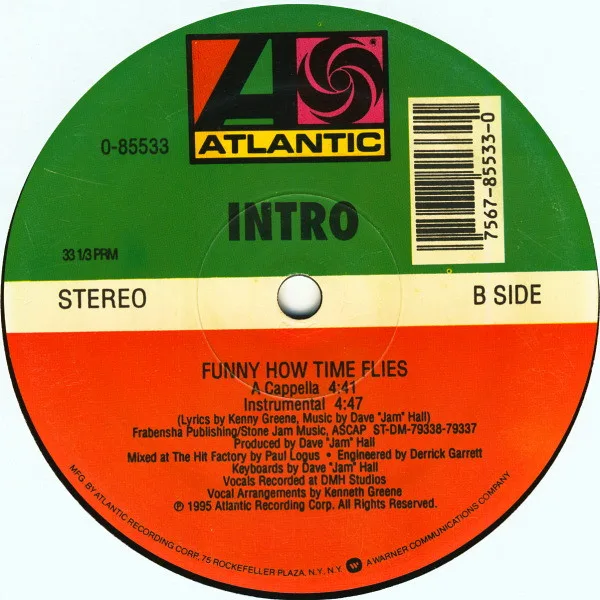 Album cover for Funny How Time Flies by Intro (3)
