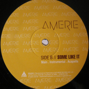 Amerie - That's What U R (Remix) / Some Like It, Funk / Soul, Hip Hop, RnB/Swing, 2007 - Up Above Records, US, Vinyl 1x 12"