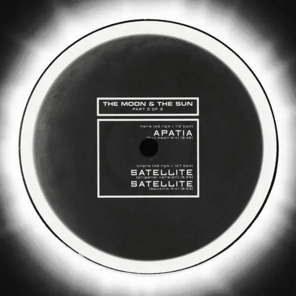Moon & The Sun, The - Part 2 Of 3, Electronic, Techno, Trance, 1996 - Superstition, Germany, Vinyl 1x 12", 33 ⅓ RPM, 45 RPM