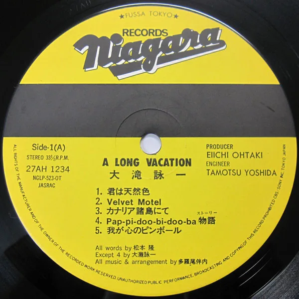 Album cover for A Long Vacation = ロング・バケイション by Eiichi Ohtaki = Eiichi Ohtaki