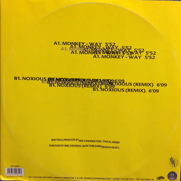 Album cover for Monkey - Way by Tyrome