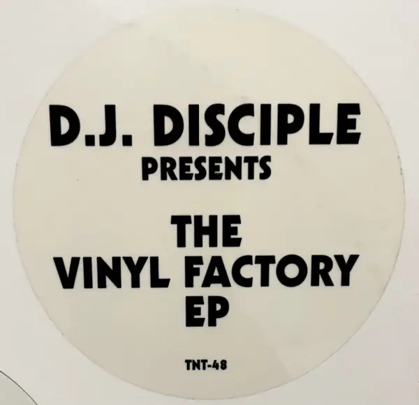 DJ Disciple - The Vinyl Factory EP, Electronic, House, 1994 - Freeze Dance, TNT Records, US, Vinyl 1x 12", EP, 33 ⅓ RPM