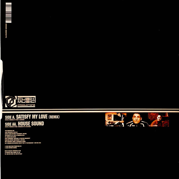 Album cover for Satisfy My Love (Remix) / House Sound by Peshay vs. Flytronix