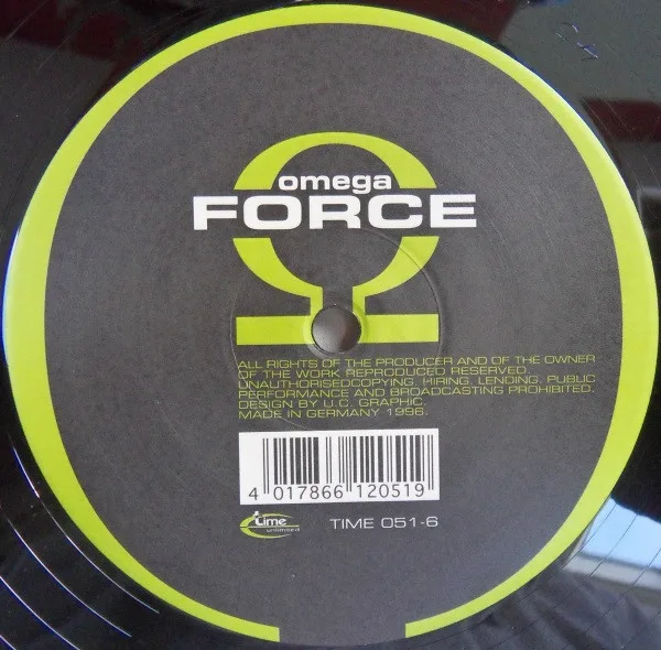 Album cover for Positive Energy by Omega Force