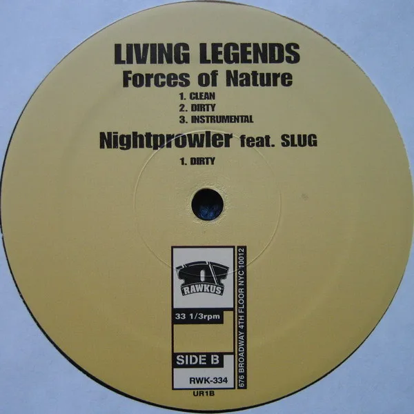 Album cover for Gotta Question For Ya / Night Prowler / Forces Of Nature by Living Legends