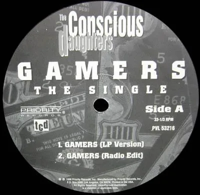 Album cover for Gamers by Conscious Daughters, The