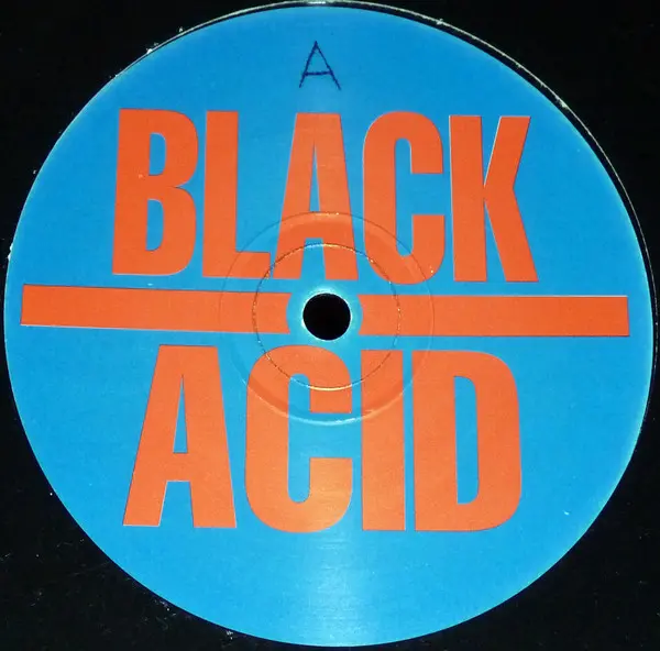 Black Acid - Stargate, Electronic, Acid, Hard Trance, 1995 - Rabbit City Records, UK, Vinyl 1x 12", 33 ⅓ RPM