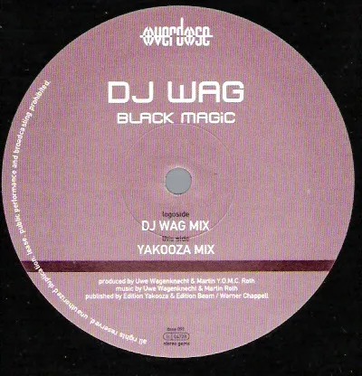 Album cover for Black Magic by DJ Wag