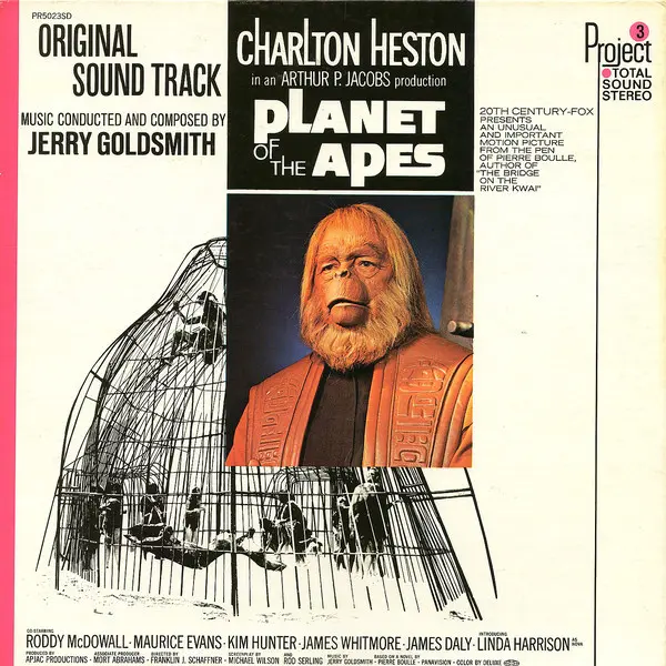 Jerry Goldsmith - Planet Of The Apes (Original Motion Picture Soundtrack), Electronic, Stage & Screen, Modern Classical, Scor