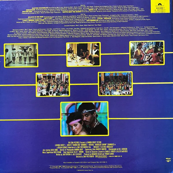 Album cover for Breakdance 2 - Electric Boogaloo - Original Soundtrack Recording by Various