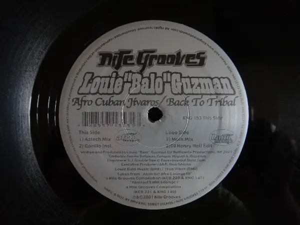 Album cover for Afro Cuban Jivaros / Back To Tribal by Louie "Balo" Guzman