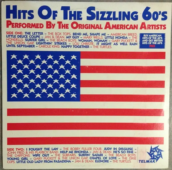 Hits Of The Sizzling 60's - American Artists