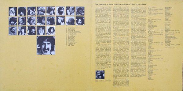 Mothers, The - The Grand Wazoo, Rock, Avantgarde, Jazz-Rock, Prog Rock, 1973 - Bizarre Records, Reprise Records, Australia, V