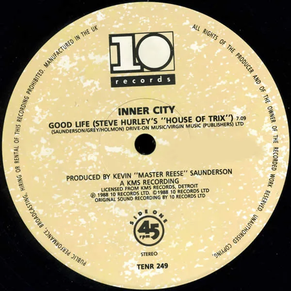 Album cover for Good Life (Chicago Mixes) by Inner City