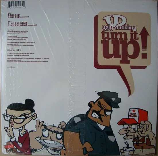 Album cover for Turn It Up by Ugly Duckling