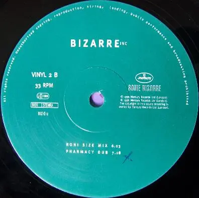 Bizarre Inc - Keep The Music Strong, Electronic, Downtempo, Drum n Bass, House, 1996 - Some Bizzare, UK, Vinyl 2x 12"