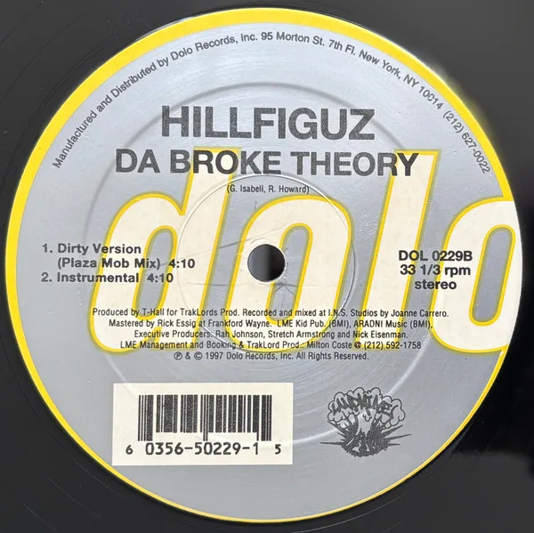 Album cover for Not Enuff Time / Da Broke Theory by Hillfiguz
