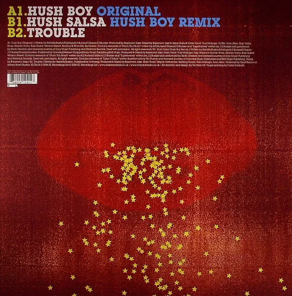 Album cover for Hush Boy by Basement Jaxx
