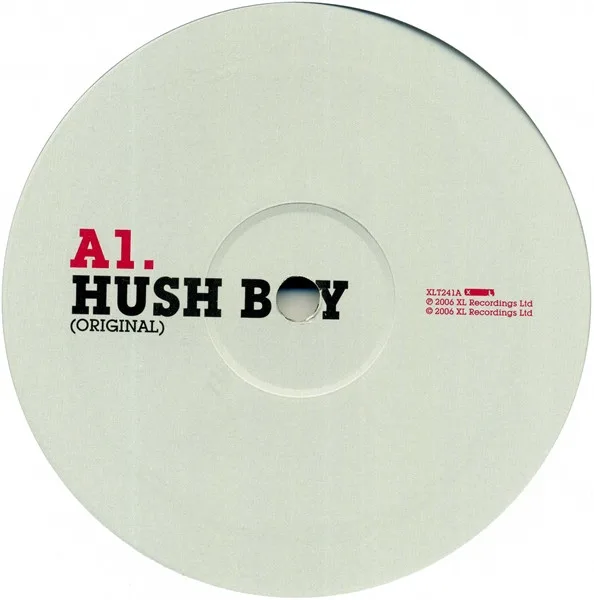 Album cover for Hush Boy by Basement Jaxx