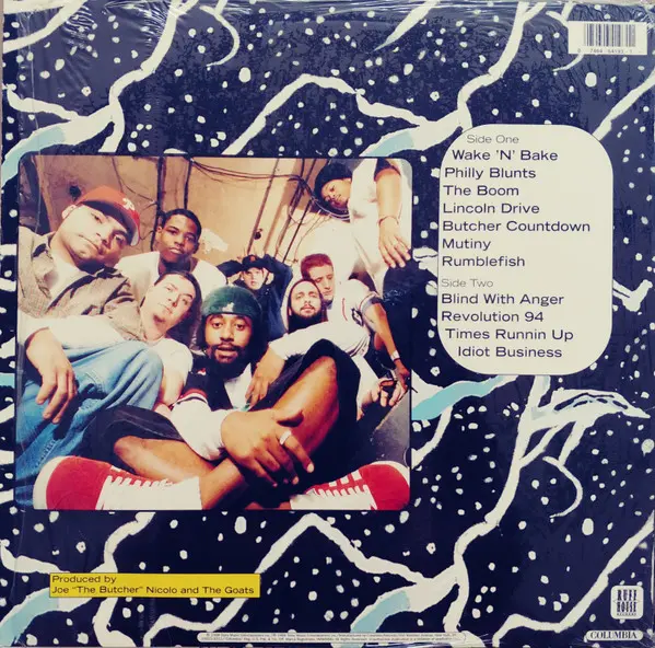 Goats, The - No Goats, No Glory, Hip Hop, Rock, Conscious, Hardcore Hip-Hop, 1994 - Columbia, Ruffhouse Records, US, Vinyl 1x