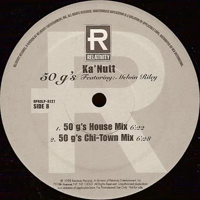 Album cover for 50 G's by Ka'Nut