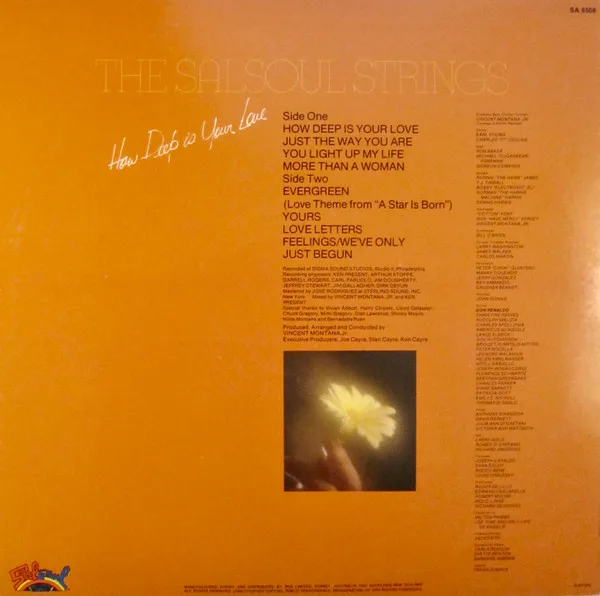 Album cover for How Deep Is Your Love by Salsoul Orchestra, The