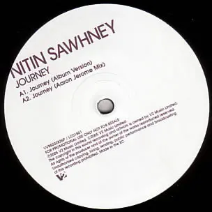 Nitin Sawhney - Journey / Dead Man, Blues, Electronic, Broken Beat, Downtempo, Future Jazz, 2005 - V2, UK, Vinyl 1x 12", Prom