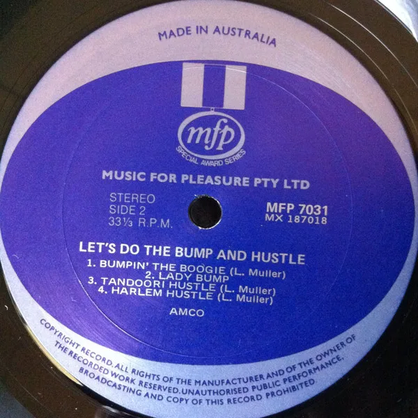 Album cover for Bump And Hustle by Disco Construction (2)