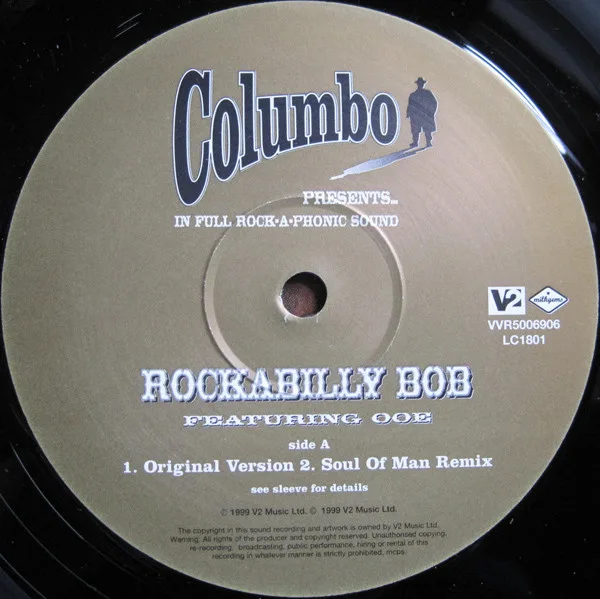 Album cover for Rockabilly Bob by Columbo Featuring Ooe