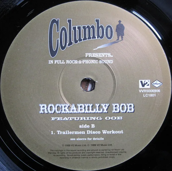 Album cover for Rockabilly Bob by Columbo Featuring Ooe