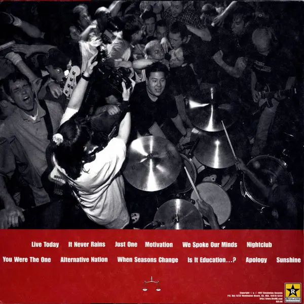 Better Than A Thousand - Just One, Rock, Hardcore, 1997 - Revelation Records (8), US, Vinyl 1x LP, Album