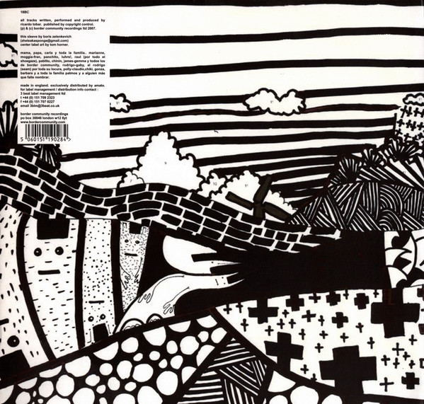 Ricardo Tobar - El Sunset, Electronic, Ambient, Electro, Minimal, Progressive House, 2007 - Border Community, UK, Vinyl 1x 12