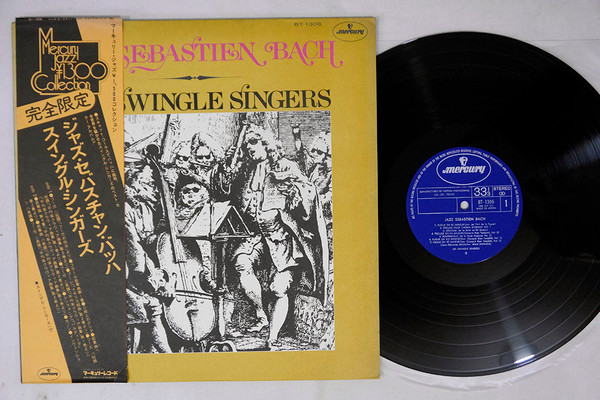 Les Swingle Singers - Jazz Sébastien Bach, Classical, Jazz, Baroque, 1974 - Mercury, Japan, Vinyl 1x LP, Album, Limited Editi