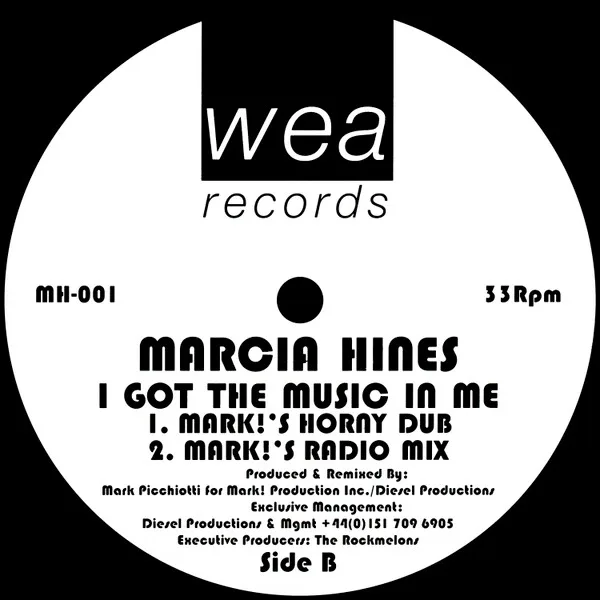 Album cover for I Got The Music In Me by Marcia Hines