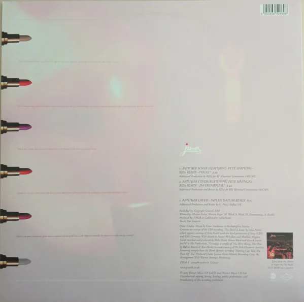 Album cover for Another Lover by J-Walk