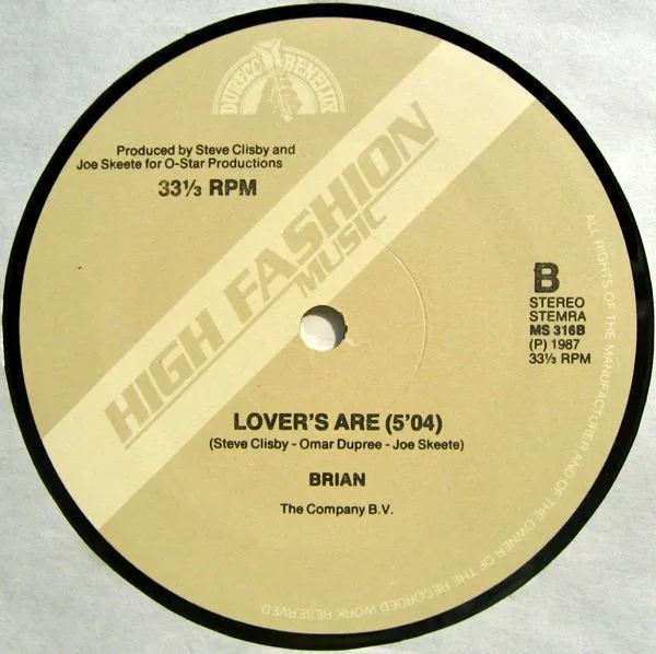 Album cover for I'll Be Around by Brian (49)