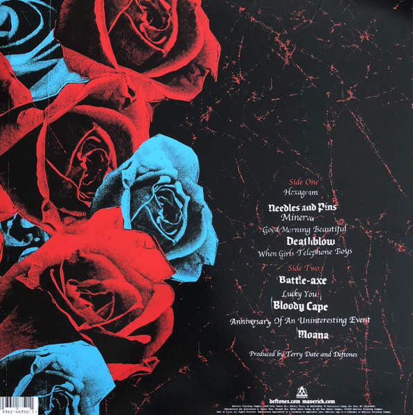 Deftones - Deftones, Rock, Melodic Hardcore, 2003 - Maverick, USA & Canada, Vinyl 1x LP, Album