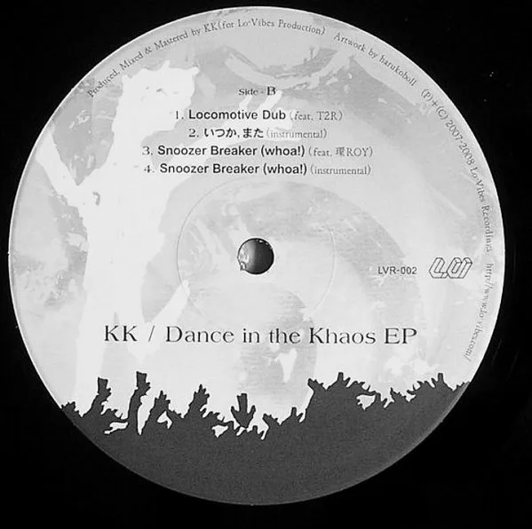 Album cover for Dance In The Khaos EP by KK