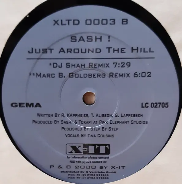 Album cover for Just Around The Hill (Vinyl 2) by Sash!