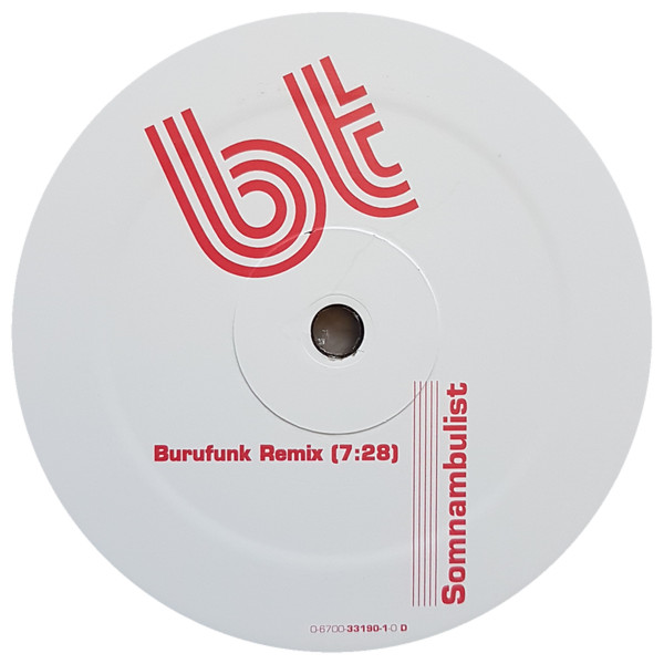 BT - Somnambulist, Electronic, Breaks, Progressive Trance, 2003 - Nettwerk America, US, Vinyl 2x 12", 33 ⅓ RPM