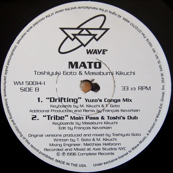 Album cover for Tribe / Drifting by MATO