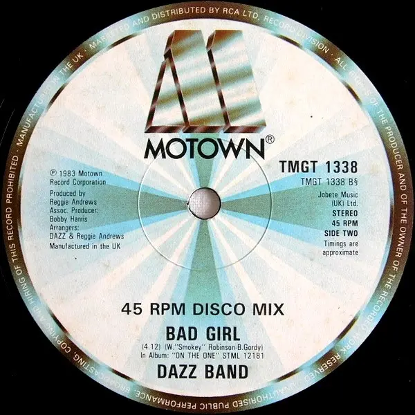 Dazz Band - Swoop (I'm Yours), Funk / Soul, Funk, 1983 - Motown, UK, Vinyl 1x 12", 45 RPM