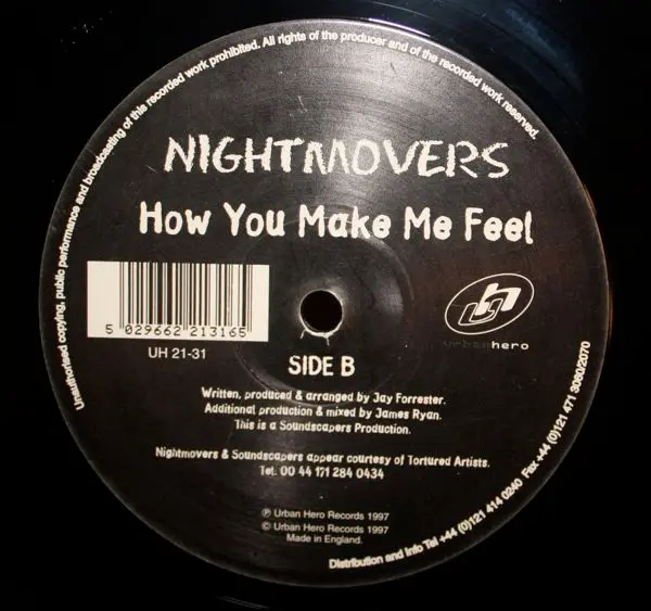 Nightmovers - Our House, Electronic, House, 1997 - Urban Hero, UK, Vinyl 1x 12"