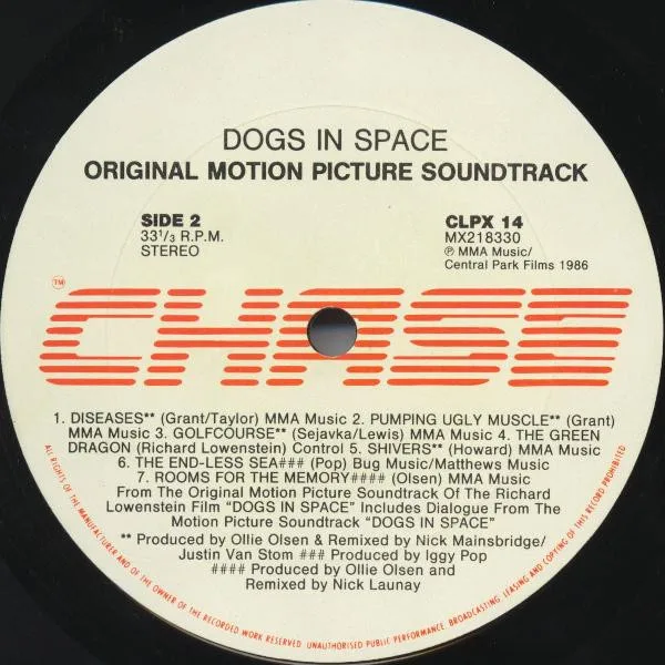 Album cover for Dogs In Space (Original Motion Picture Soundtrack) by Various