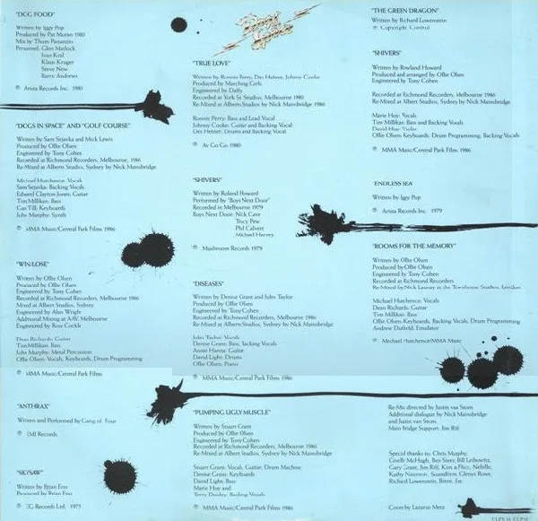 Album cover for Dogs In Space (Original Motion Picture Soundtrack) by Various