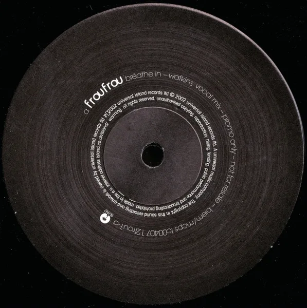 Album cover for Breathe In by Frou Frou